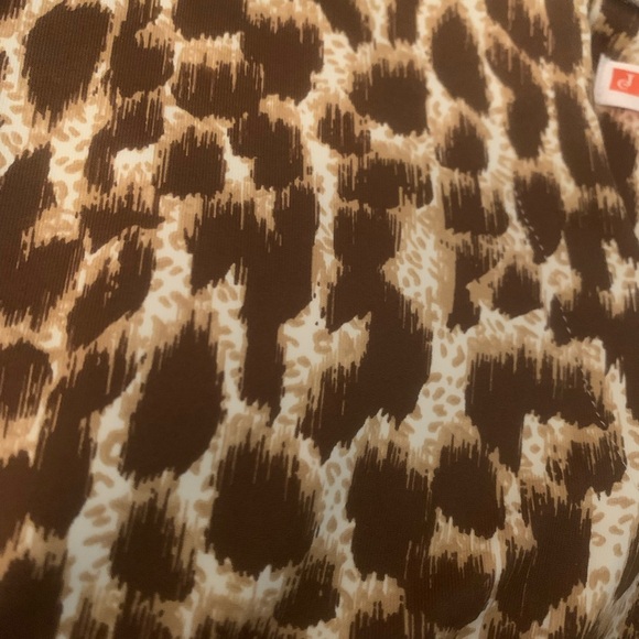 Jude Connally Tammi Lux Leopard print Stretch dress XXL - Picture 4 of 8